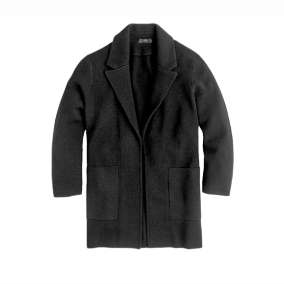 J. Crew Jackets & Coats J Crew Openfront Sweater Blazer Charcoal 0